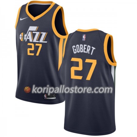 Utah Jazz Rudy Gobert 27 Nike 2017-18 Navy Miesten Pelipaidat Swingman 